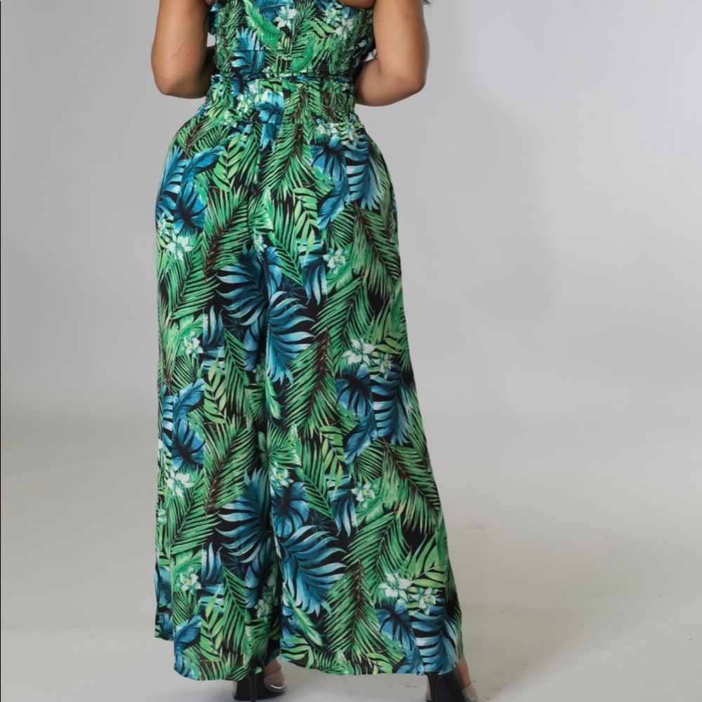 Jumpsuit two piece pants set - Picture 6 of 8